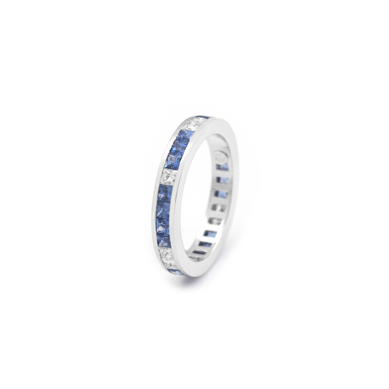 Roxa ring - AL26-2OB-BLUESAPPHIRE - 1