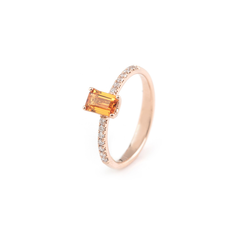 Roxa ring - AN30-ORANGESAPPHIRE - 1